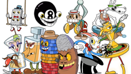 all cuphead bosses