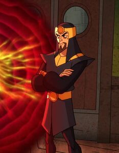 Felix Faust as seen in the Harley Quinn TV Series.