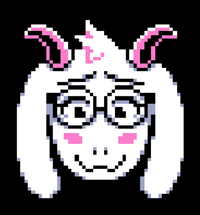 Hatless ralsei closeup