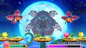 Kirby Triple Deluxe Boss 7 - Queen Sectonia