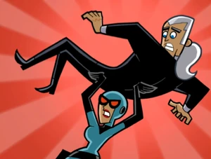 Maddie throws Vlad into the Ghost Zone.