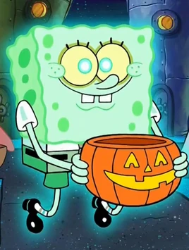 As SpongeBob