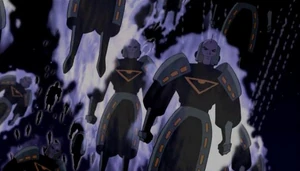 All the other members of the Legion of the Third Eye during Despero's ultimate campaign of conquest, are given superhuman powers including flight via the Flame of Py'tar.