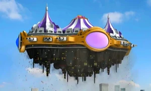 The Spaceship Flying Tent.jpg (265 KB) True form of the Space Circus Troupe's circus tent.