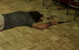 Andres' body after being murdered by Isaak Sirko.