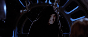 Darth Sidious gloats that Luke knows nothing.