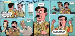 Hitler in the Comics