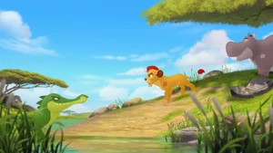 Makuu confronted by Kion.