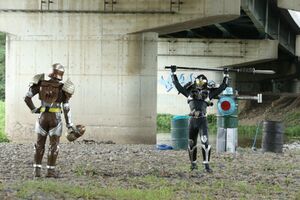 Kurokage 3.jpg (507 KB) Kurokage and Gridon training.