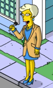 Lindsey in The Simpsons: Tapped Out
