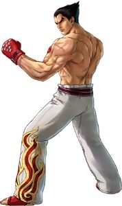 Kazuya in Project X Zone 2.