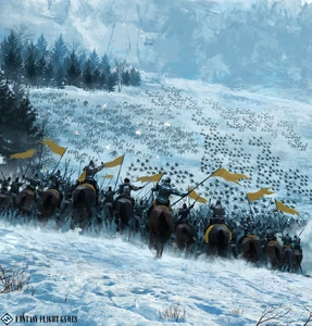 Sebastian Rodriguezsavingthekingdom.png (2.21 MB) The Baratheons' battle beneath the Wall (book version 1).