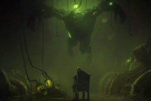 Warwick hanging.png (975 KB) Warwick in the first look teaser for Arcane Season 2.