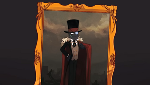 Black Hat's portrait.