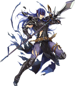 Galle's injured portrait in Fire Emblem Heroes.
