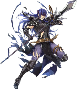 Galle's injured portrait in Fire Emblem Heroes.