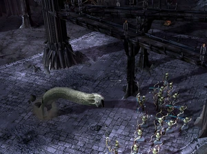 The last wyrm in Dol Guldur attack Thranduril and the mirkwood elves.