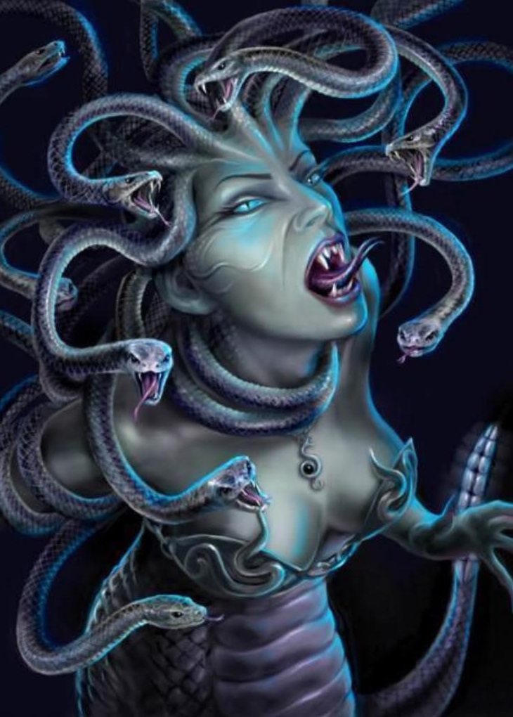 Is Medusa an evil god?