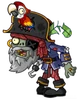 Pirate Captain Zombie