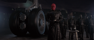 Red Skull commanding his HYDRA army.