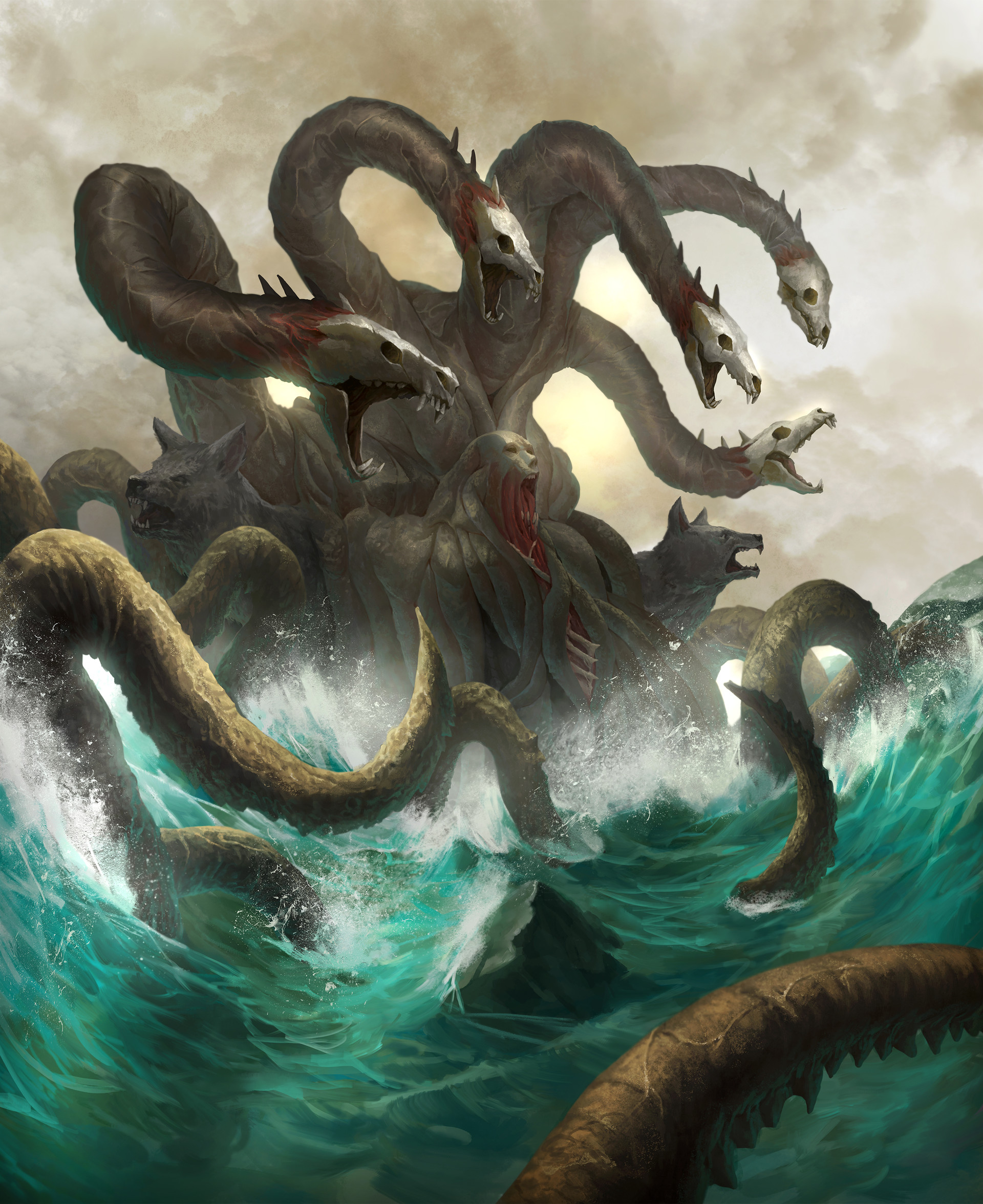 Charybdis And Scylla Odysseus