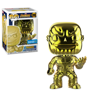 Thanos Yellow Funko Pop (Based on the Mind Stone)