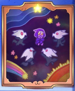 The Collector playing with baby Titans.