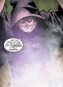 Felix Faust as seen in the Smallville Season 11 comic "Olympus".