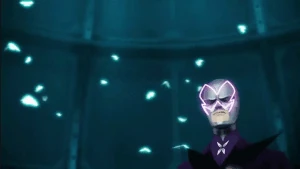 Hawk Moth advising Simon Says not to go after Gabriel Agreste.