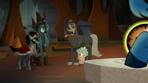 The villains shocked that Grogar is real.