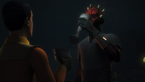 Maul drinks the Nightsister potion.