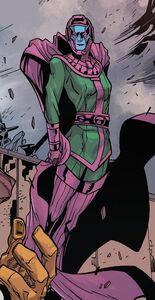 Kang in the Marvel Ultimate version of the comics.