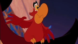 Iago having come up with an idea.