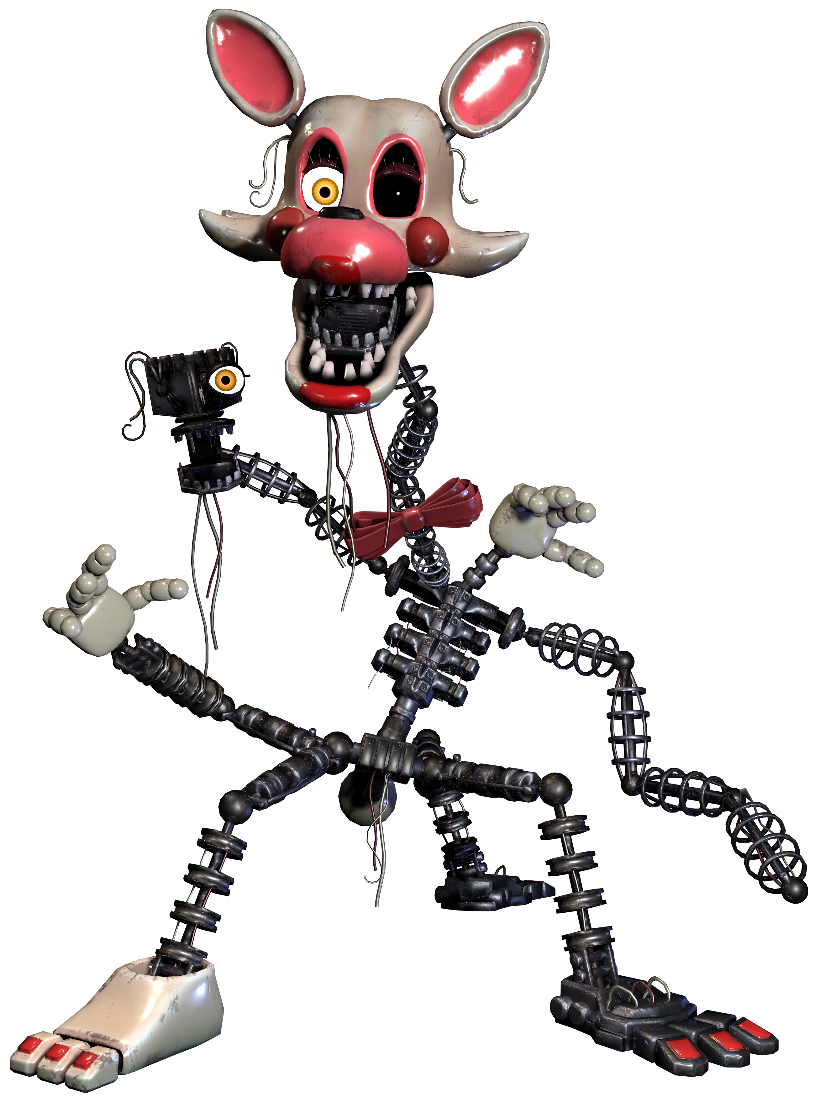 If the fnaf 2 movie is based on the second game mangle would be