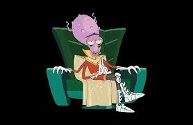 Nebulon sitting in his personal chair