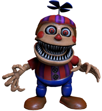 Nightmare Animatronics, Villains Wiki