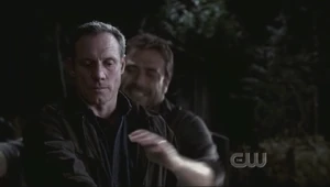 John's ghost about to grab Azazel.