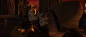 During his subsequent fight with Ventress, Opress drew upon his rage on several occasions.