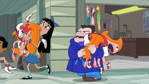 Buford carries Beatrice out.