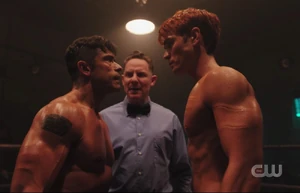 Hiram prepares to fight Archie again.