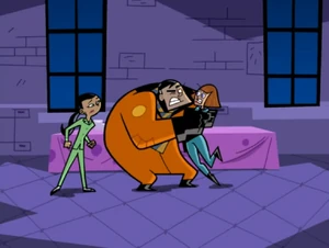 Jack attempting to resist Vlad possessing him