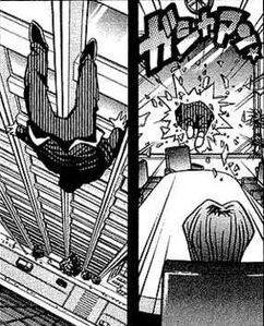 Gozaburo's suicide in the manga