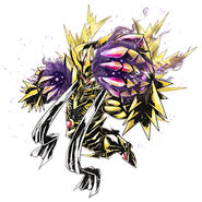 Bandai art of Deusmon.