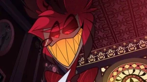 Alastor's Evil Grin.