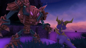 Spyro faces Arborick.