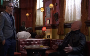 Phil confronts Jonah for attempting to destroy his family business in 2022.