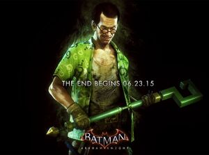 A promotional picture of Riddler.