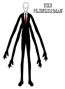 The Slender Man depicted by Luc.