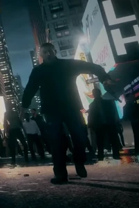 "So, who dies first?" - Solomon walking towards Blackburn.