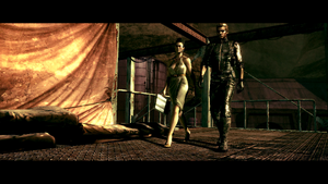 Wesker and Excella.